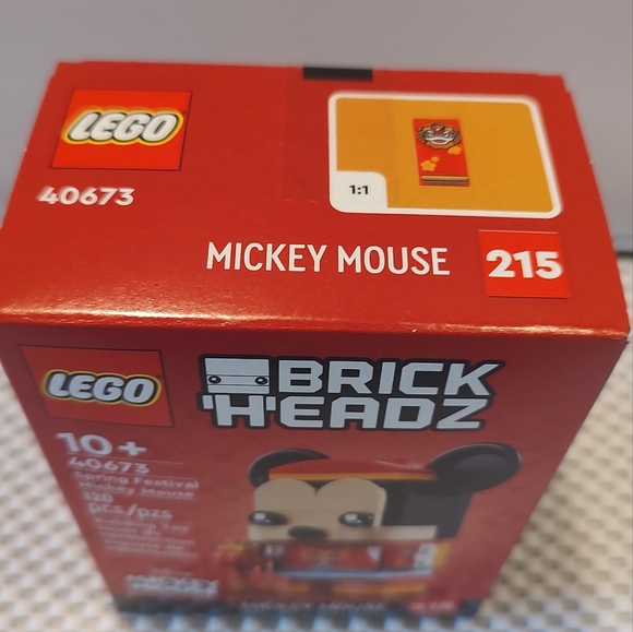 Lego Brick Headz 40673 Spring Festival Mickey Mouse Disney #215 - Picture 3 of 4